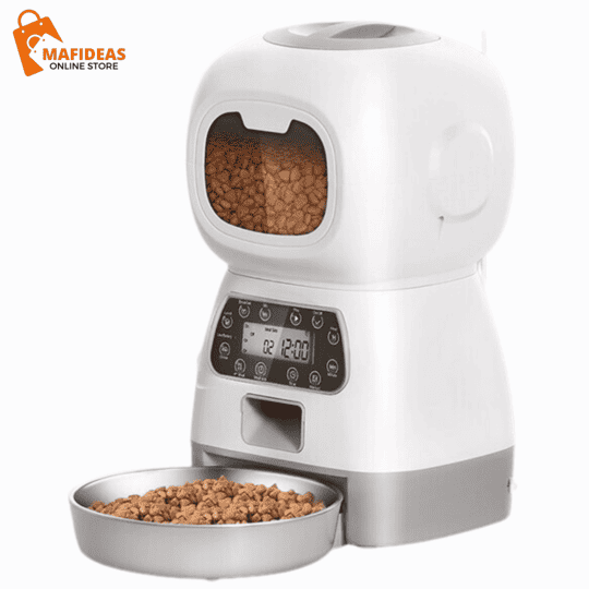 Dispensador de Alimento de Mascota con Temporizador