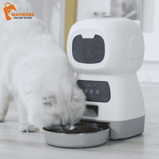 Dispensador de Alimento de Mascota con Temporizador