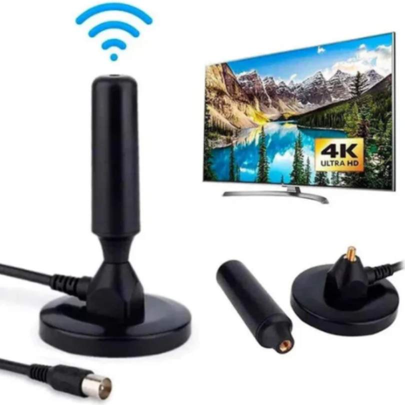 Antena TV Digital 4k/Full HD +11 mil Canales