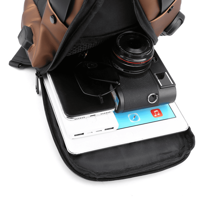 🔒 Bolso / Mochila Antirrobo con Carga USB 🔌🔋