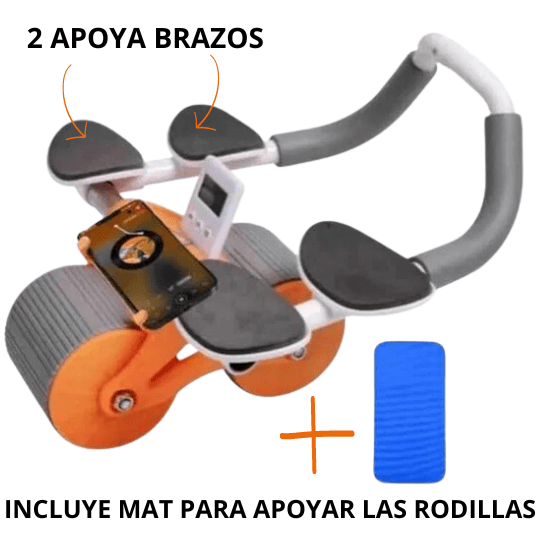 Rueda Abdominal Con Rebote Automático